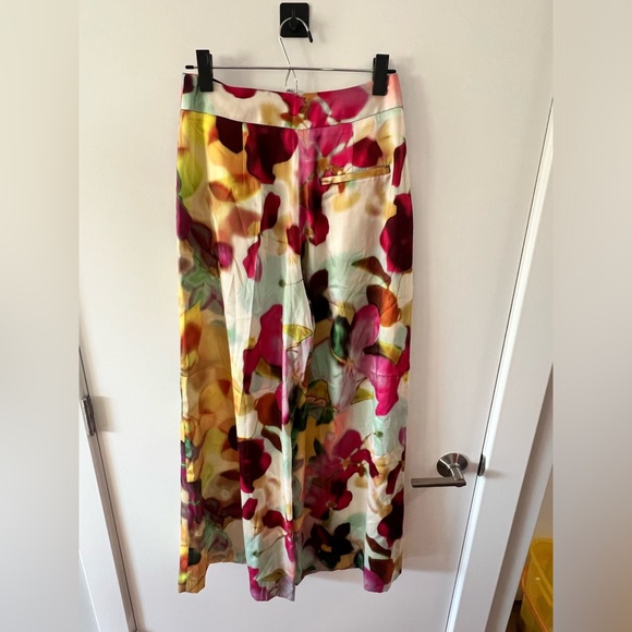 Satin Abstract trousers - Picture 3 of 4
